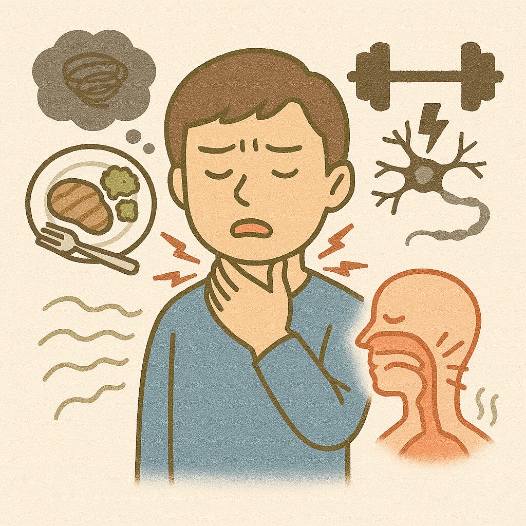 上咽頭炎と生活習慣